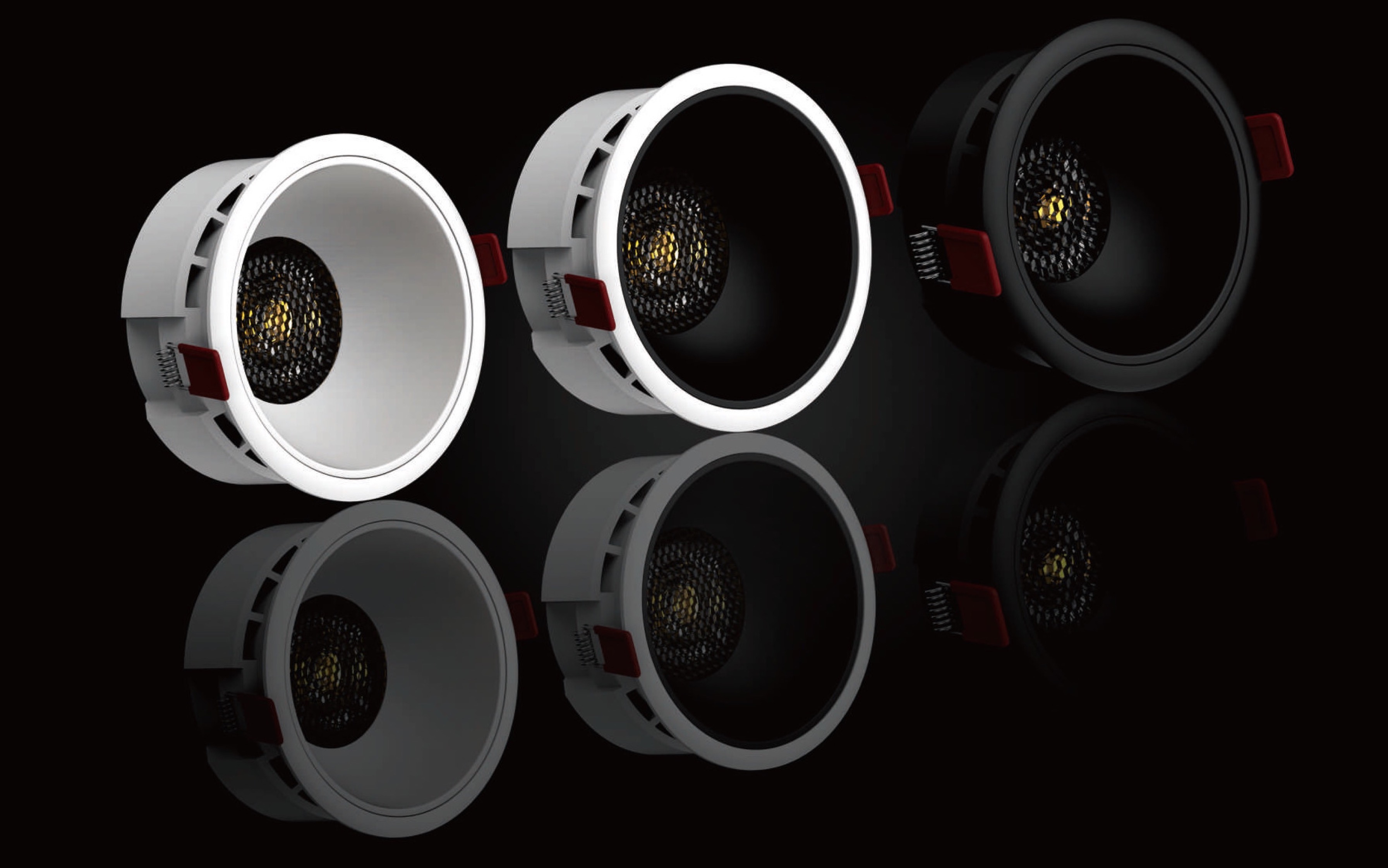 Honeycomb Anti Glare slime downlight