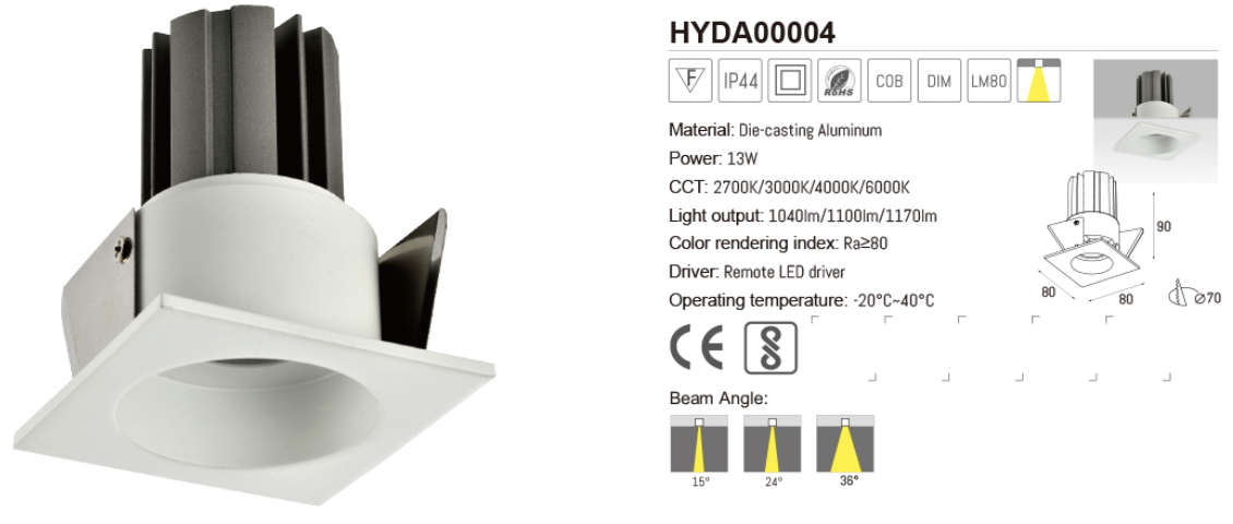 IP44 DOWNLIGHT
